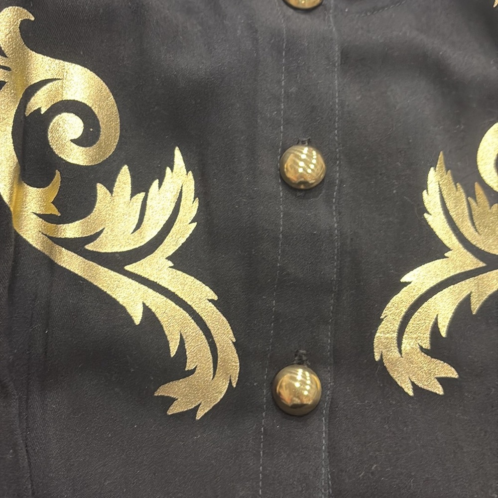 Mariposa Vintage Button Up Dress - Picture 3 of 4